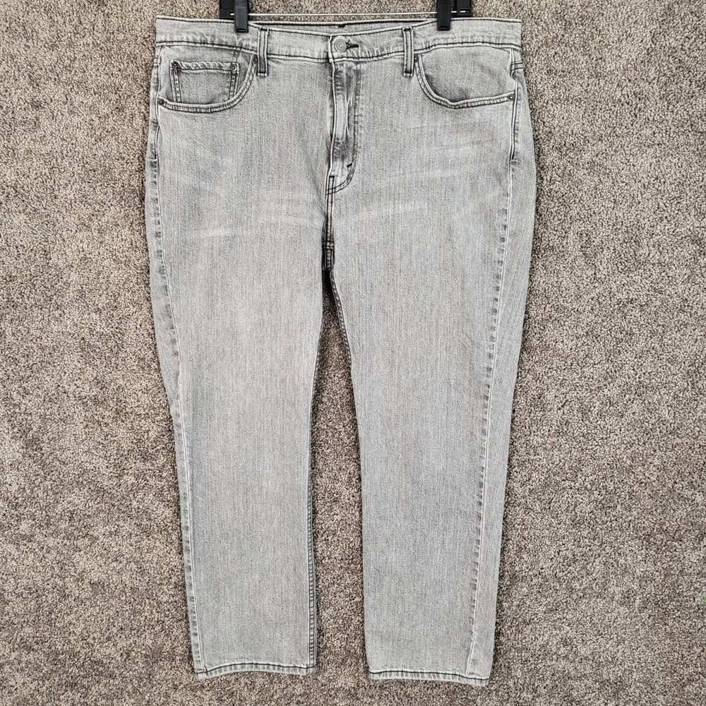 Levi's‎ 514 Straight Fit Jeans Mens W40 L30 Fits 40x29 Gray Denim Pants